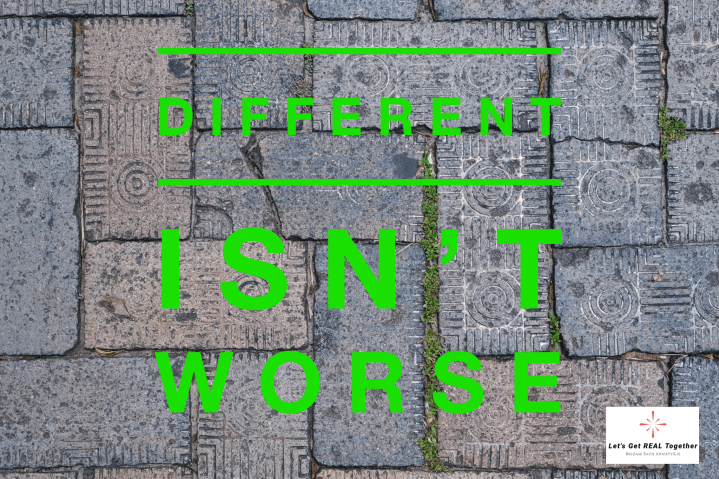 Different isn’t Worse